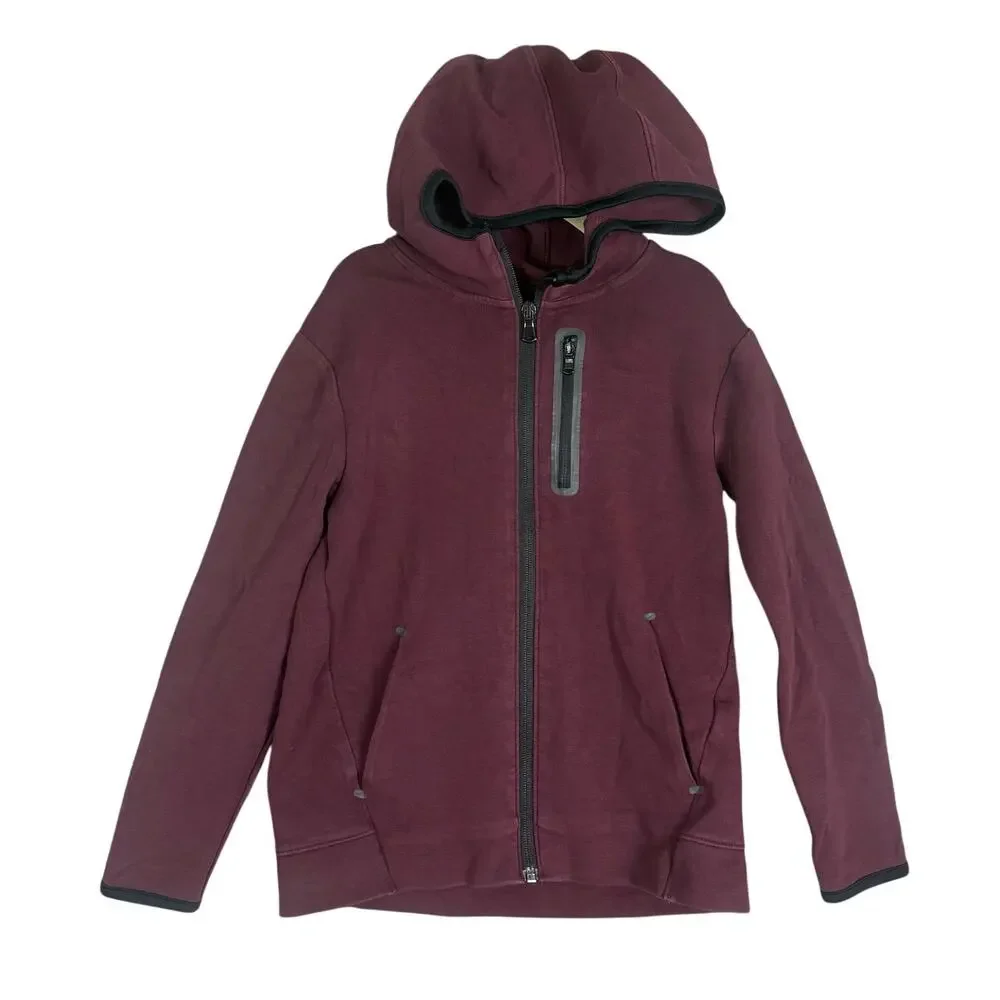 Old Navy Active Dynamic Fleece Zip Up Hoodie Sweatshirt Jacket Boys S 6 7